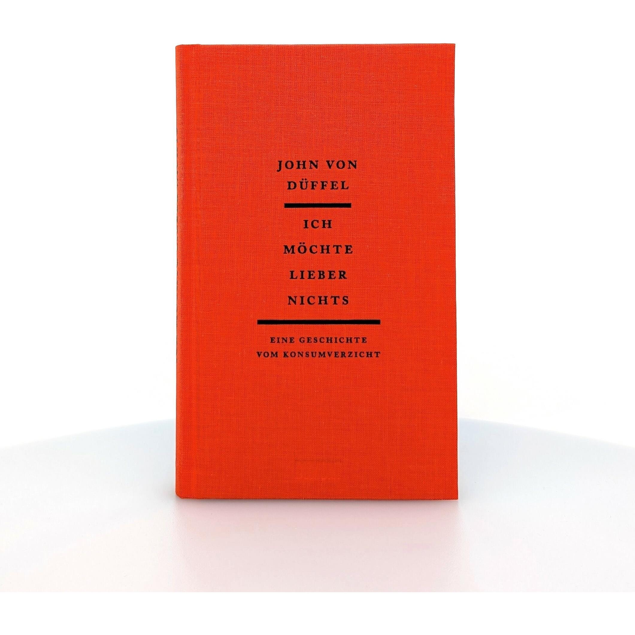 Thumbnail - Ich möchte lieber nichts, Belletristik von John Dffel