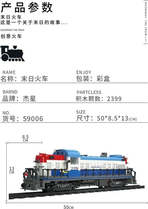 Image du produit Jie Star Doomsday Le Train