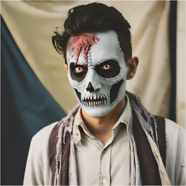 Produktbild Création De Hanninger Kontaktlinsen - Bloodshot (Weiss, Rot)