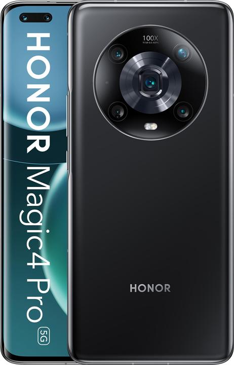 Produktbild Honor Magic 4 Pro (256 GB, Schwarz, 6.81", Dual SIM, 50 Mpx, 5G)