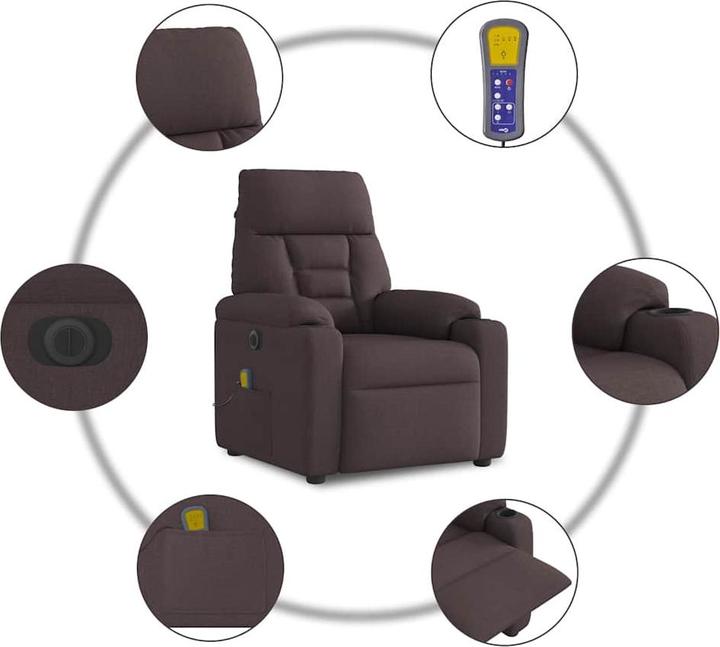 Image du produit vidaXL elektrischer Massagesessel
