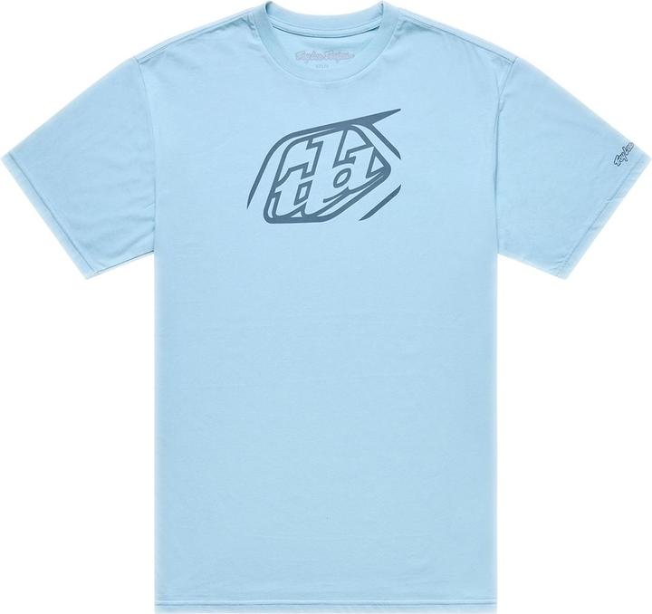Actual product image Troy Lee Designs T-Shirt, Badge, dawn blue, M (M)
