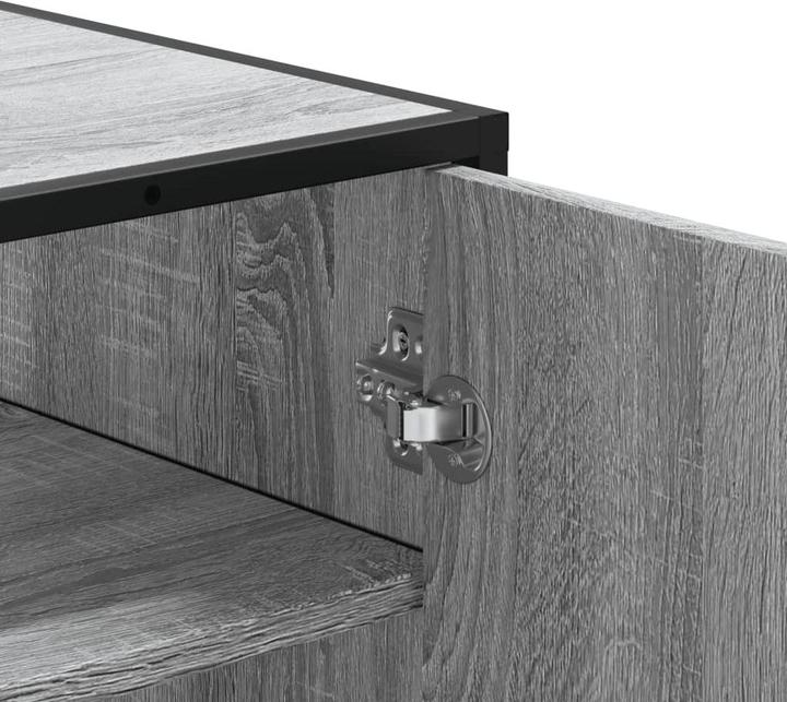 Image du produit VidaXL Armoire à chaussures Étagère à chaussures Rangement pour chaussures Gris Sonoma