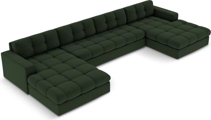 Actual product image CXL by Christian Lacroix Panoramic Sofa, "Yohan", 5 Seats, 294x160x72 Made in Europe (Sofa landscape)