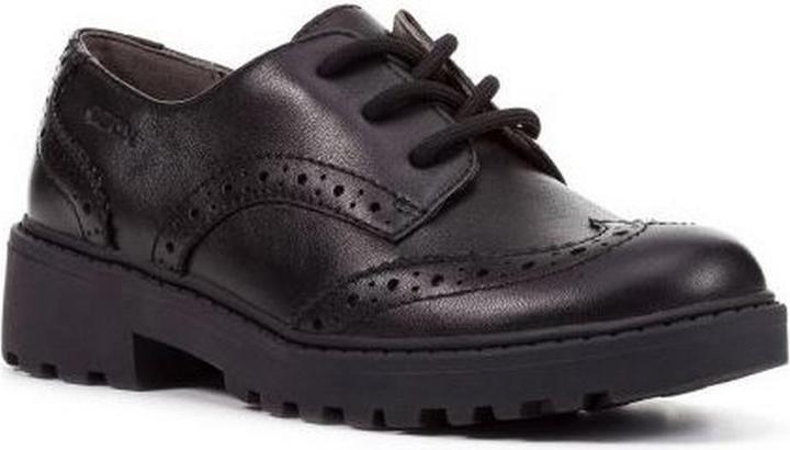 Immagine prodotto Geox Ragazze J Casey G. N, scarpe stringate in pelle per la scuola (33)
