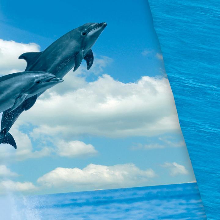 Actual product image Herding Reversible bedding "Dolphin