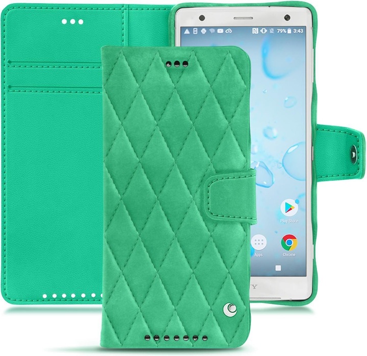 Actual product image Noreve Leather case wallet (Sony Xperia XZ2)