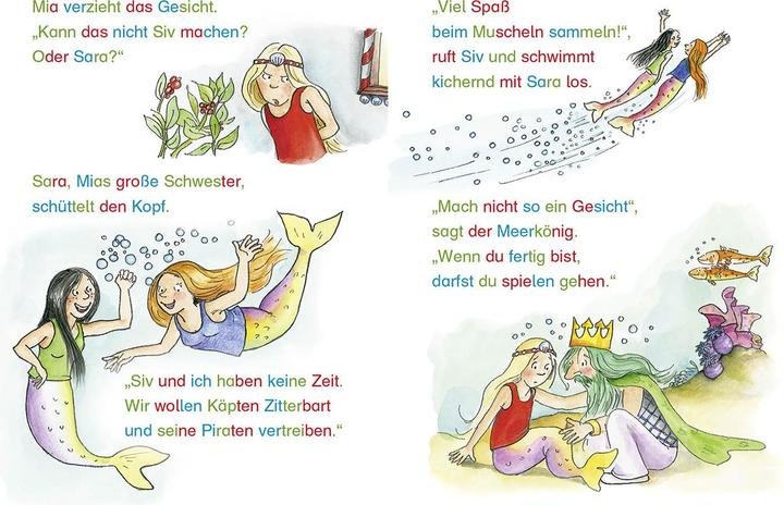 Produktbild Lesenlernen in 3 Schritten - Die schönsten Geschichten von Feen, Einhörnern und Meermädchen (Deutsch, Loewe Erstlesebücher, 2018)