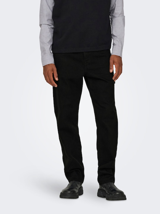 Produktbild Only & Sons ONSEDGE Mittlere Taille Gerade geschnitten Jeans Normal geschnitten jeans (W30/L32)