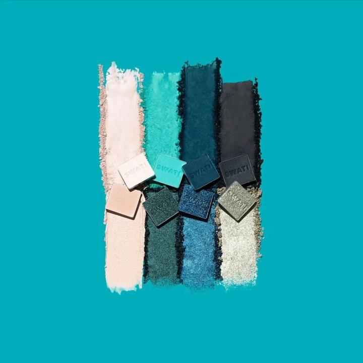 Produktbild Swati Azurite Eye Shadow Palette (Primer, Black Rose, Emerald, Mint, Lolite, Midnight Sky, Marble, Four Opal)