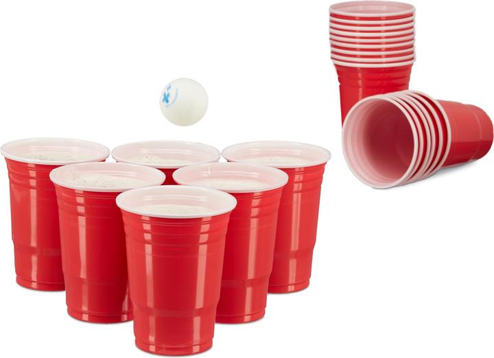Produktbild Relaxdays Beerpongbecher (50 x)