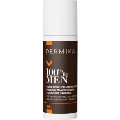 Dermika, Sonnencreme, 100% for Men Stark regenerierende Anti-Falten-Creme (Sonnencreme Gesicht, 50 ml)
