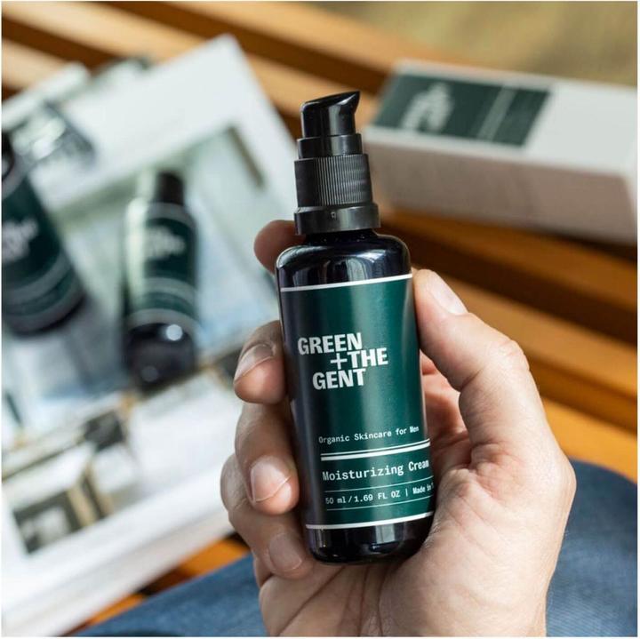 Actual product image Green + The Gent Moisturizing Cream - Vitalizing Moisturizing Cream (50 ml, 24h cream)