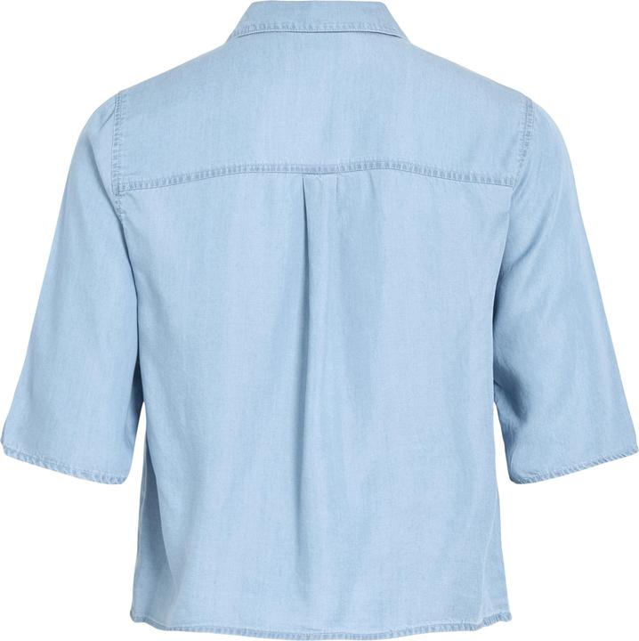 Immagine prodotto Vila VITEA Denim Oberteil mit kurzen Ärmeln (42)
