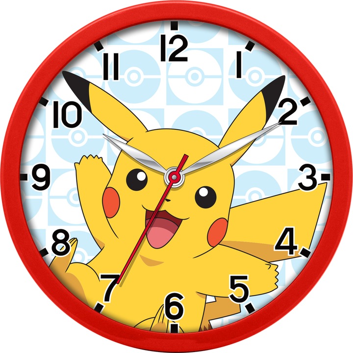 Actual product image Accutime Pokemon Wall Clock 25cm (25 cm)