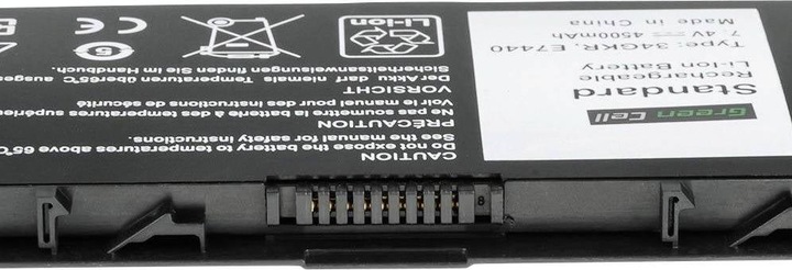 Image du produit GreenCell Batterie d'ordinateur portable pour Dell Latitude E7440 / E7450 (4 cellules, 4500 mAh)