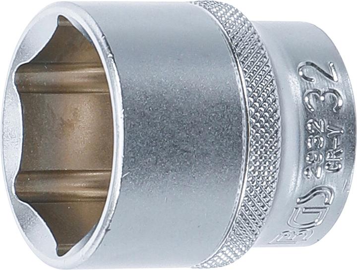 Image du produit BGS Douille pour clé, six pans 12,5 mm (1/2") 32 mm (32 mm)