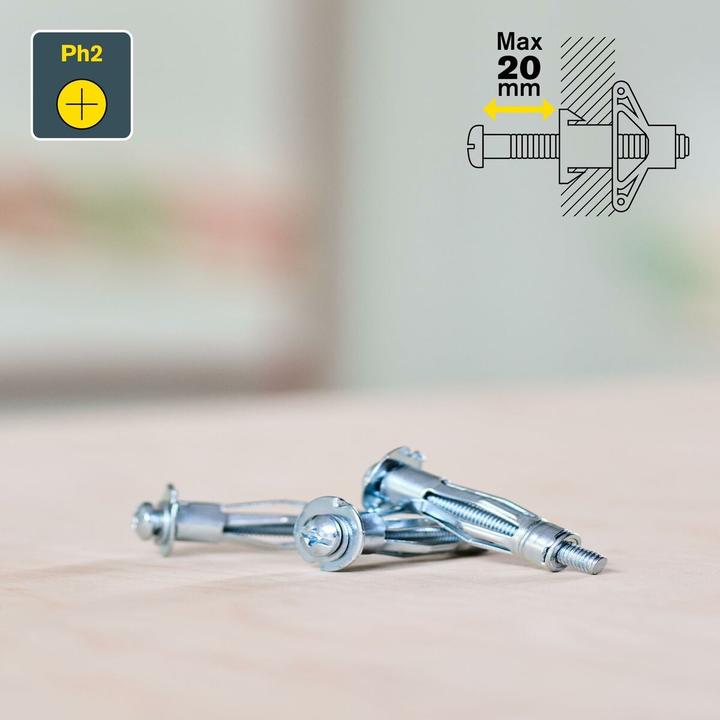 Produktbild Rapid Metall-Hohlraumdübel (10 Stk.)