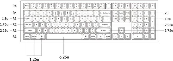 Actual product image Keychron Q6 HE (US, Wireless)