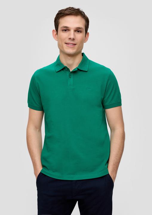 Produktbild S.Oliver Polo-Shirt Poloshirt aus Baumwollpiqué (S)