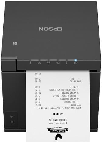 Image du produit Epson TM-M30III (152) : WI-FI + (Bluetooth, Ethernet, USB-C, WLAN)