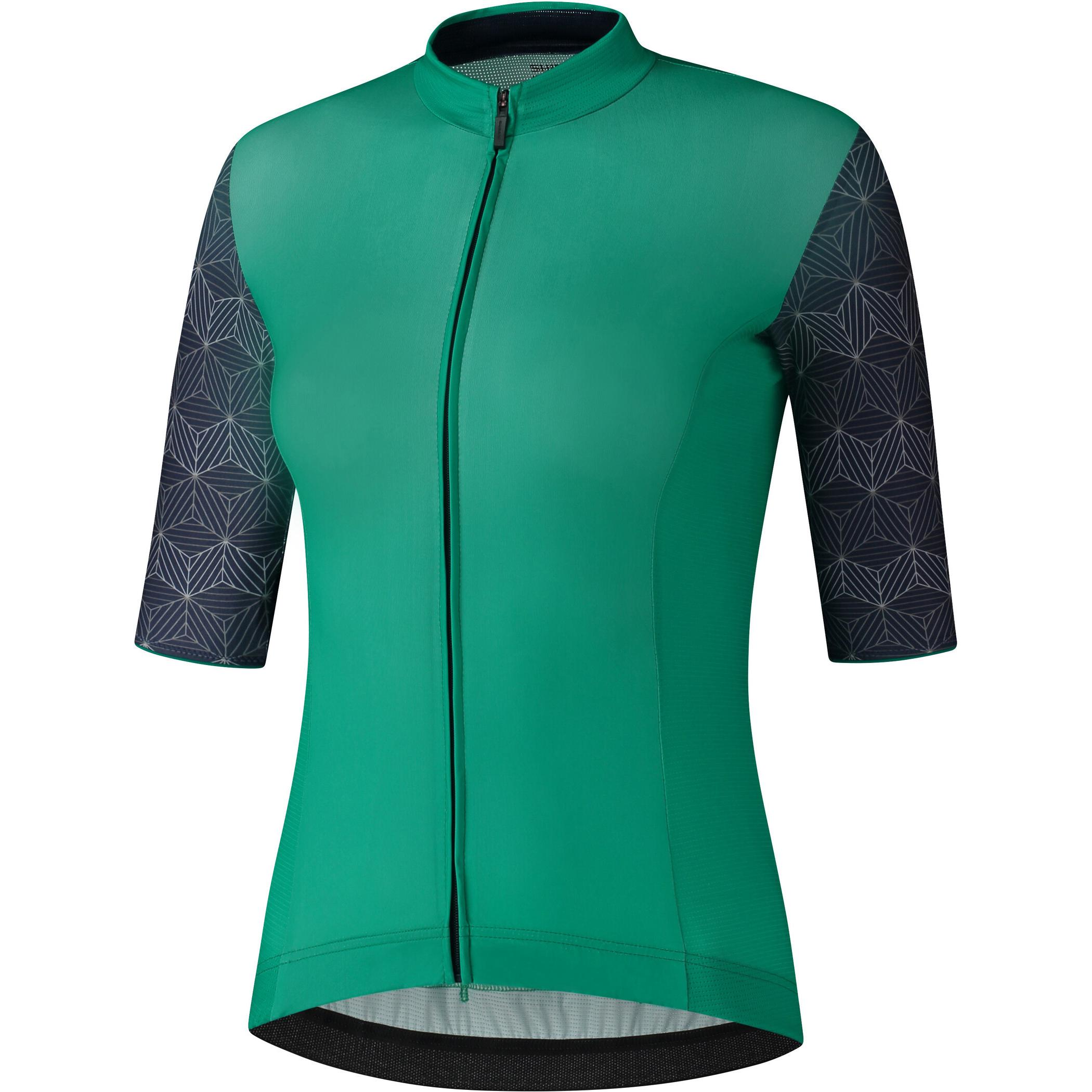 Shimano, Damen, Velotrikot, Yuri (M), Grün, M