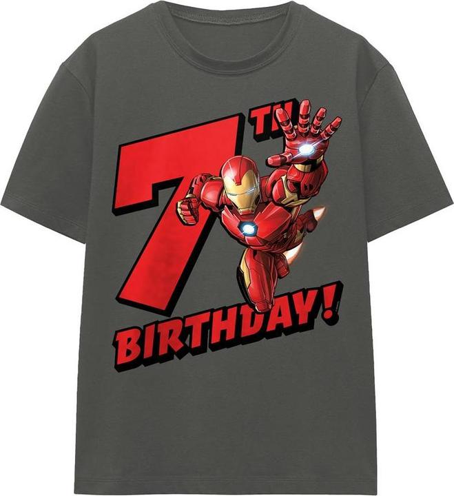 Produktbild Iron Man TShirt 7. Geburtstag (S)