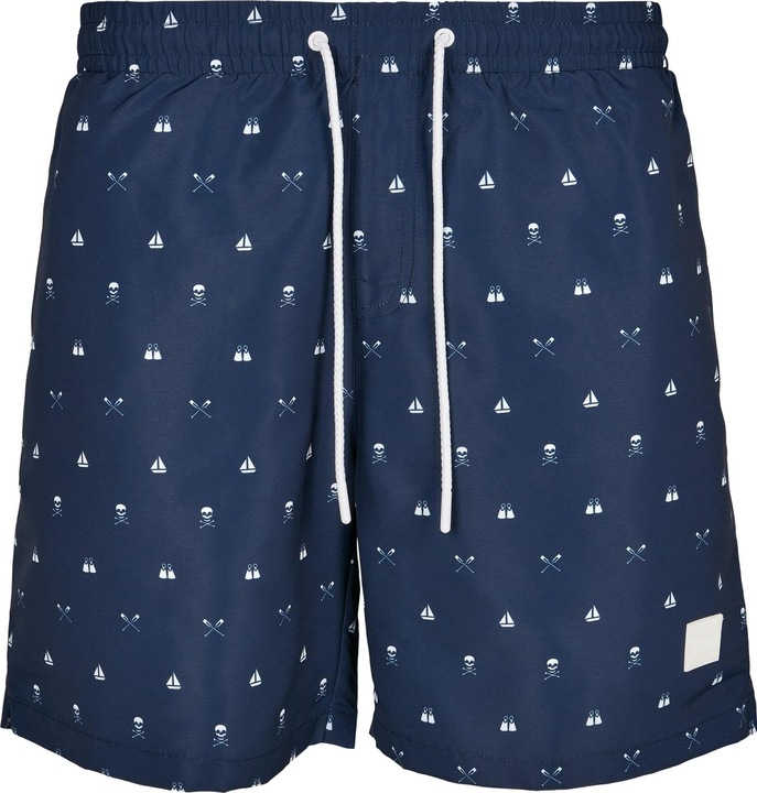Urban Classics Pattern Swim Shorts