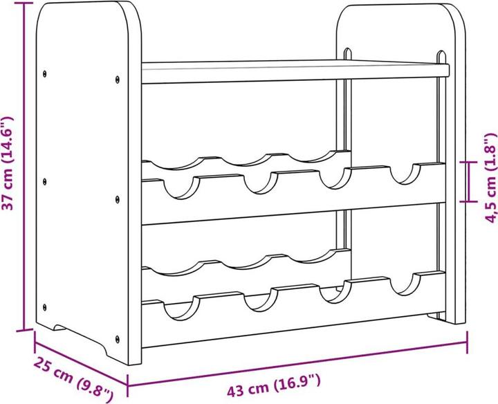 Immagine prodotto vidaXL Karlotta (8 Fl.)