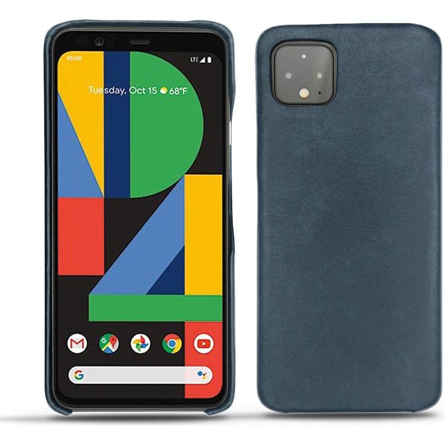 Noreve Lederschutzhülle (Google Pixel 4 XL), Smartphone Hülle, Blau