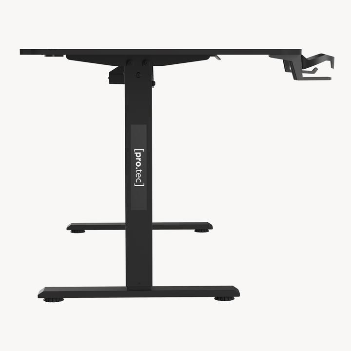 Produktbild Pro-Tec Höhenverstellbarer Tisch Stryn 160x75 cm Walnussoptik