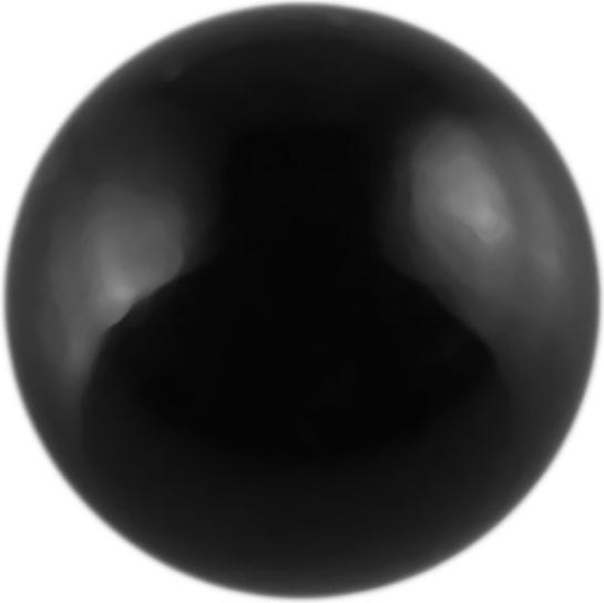 Image du produit Star Piercing Micro boule Absolute Black (sans laiton, Acier chirurgical 316L)