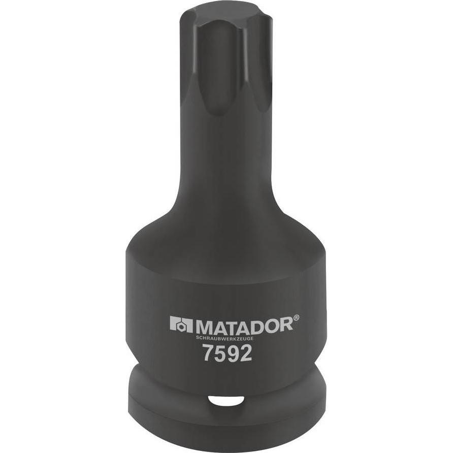 Matador, Chiave a bussola + esagonale, 75920900 Innen-Sechsrund TX Schlagschrauber-Steckschlüsseleinsatz T