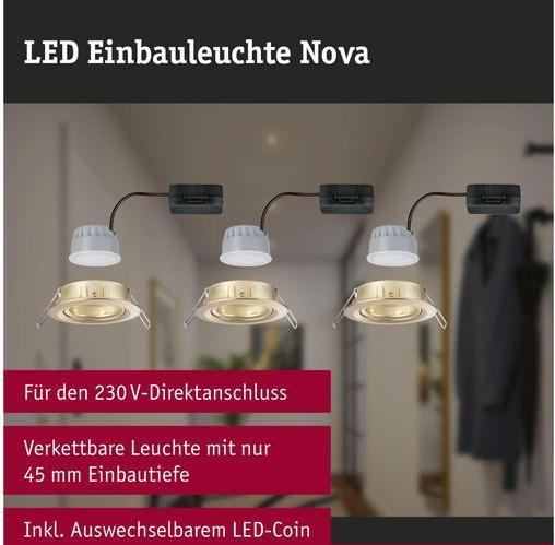Produktbild Paulmann Einbauleuchte Nova Set (470 lm)