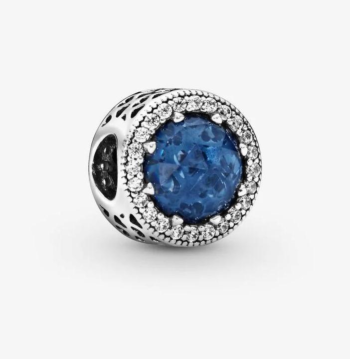 Immagine prodotto Pandora Charms/Beads corona di cuori radianti blu notte (Argento)