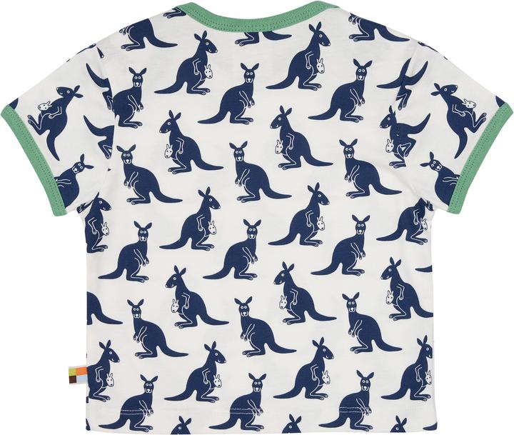 Image du produit loud + proud T-shirt imprimé kangourou outremer (98, 104)