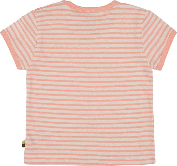 Immagine prodotto loud + proud Maglietta a righe di lino pesca (74)