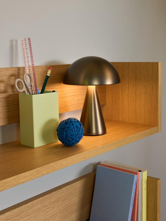 Produktbild Hübsch Mush Tragbare Lampe Brüniertes messing