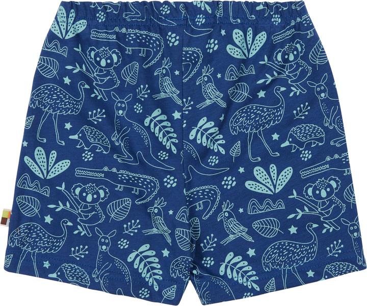 Produktbild loud + proud Kinder Short Druck Ultramarin (80)