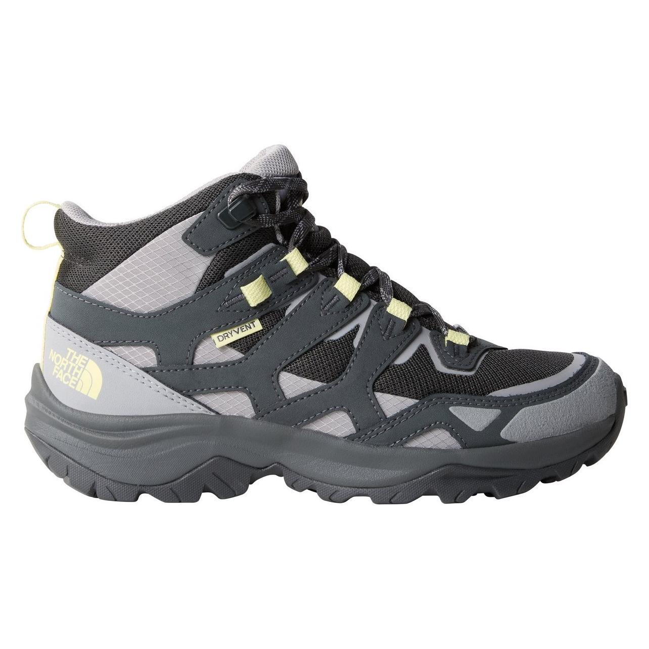 North Face, Vrouwen, Wandelschoenen, Hedgehog Iii Mid Wp - Dames - Asphalt Grey/Meld Grey 38 (38), Grijs