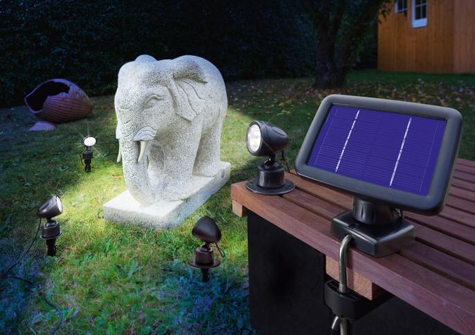 Produktbild Esotec Solar-Spot Quattro Power 10214 (10 lm)