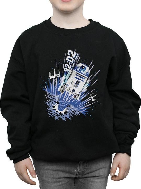 Produktbild Star Wars R2D2 Blast Off Sweatshirt Jungen (140, 146)