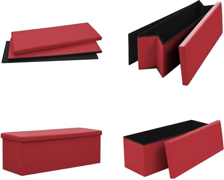 Image du produit vidaXL Bank mit Stauraum (110 cm)