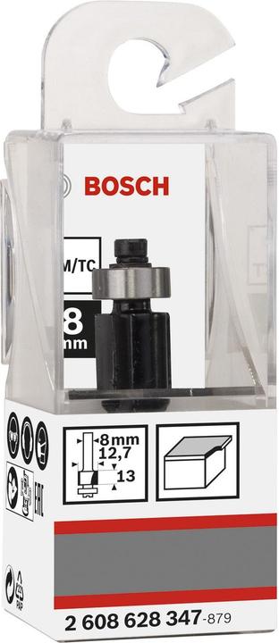 Productafbeelding Bosch Professional Zubehör Vlakke frees, 8 mm, D1 12,7 mm
