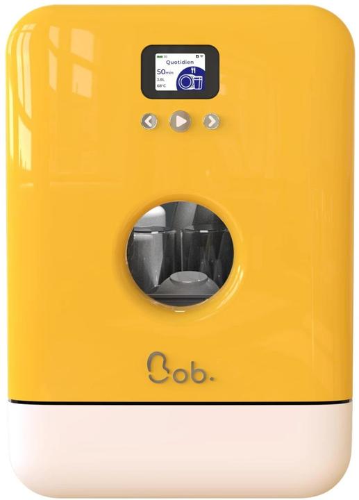 Daan Tech Lave-vaisselle de table Bob jaune/blanc