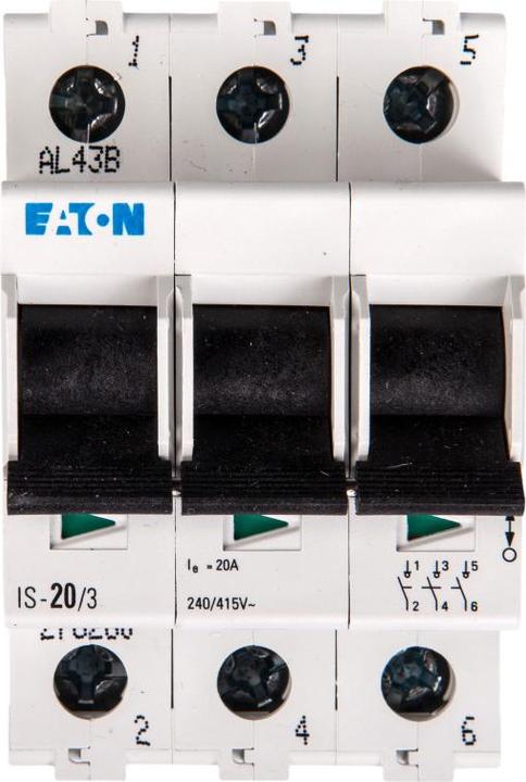 Produktbild Eaton Hauptschalter 3p 240V 20A