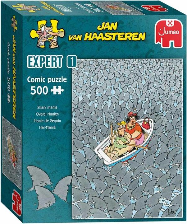 Image du produit Jumbo Jan van Haasteren Expert 1 - Des requins partout (500 pièces)