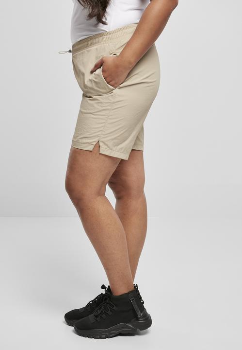 Actual product image Urban Classics Ladies Crinkle Nylon Shorts (5XL)