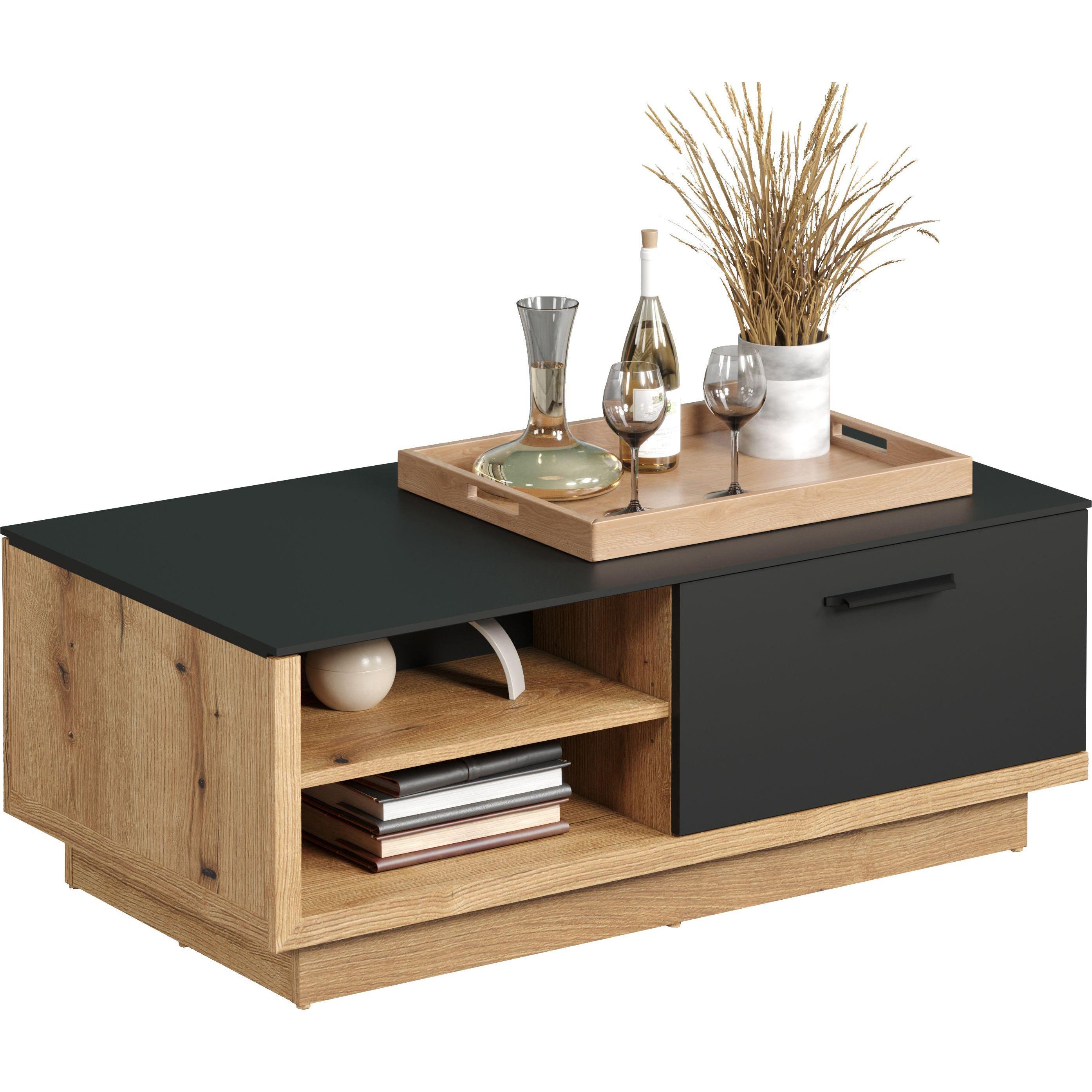 Thumbnail - Trendteam, Couchtisch + Beistelltisch, Synnaxwo (110 x 41 x 60 cm)