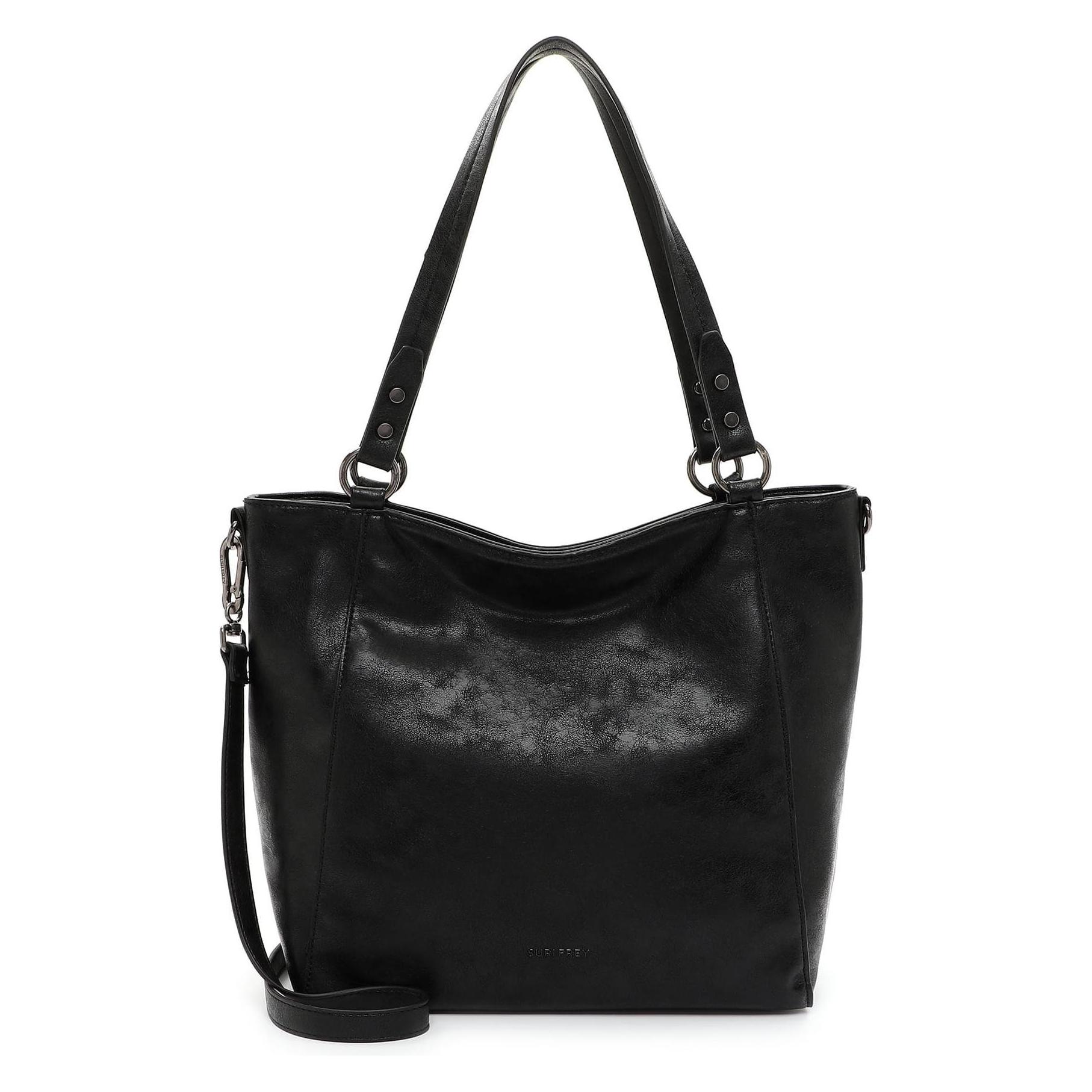 Suri Frey, Tasche, Shopper Sfy Ivory, Schwarz